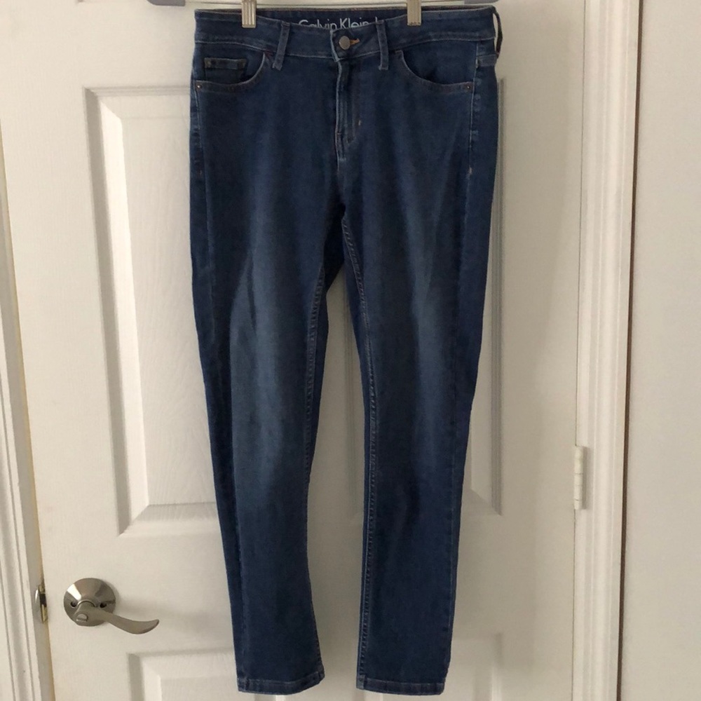 Calvin Klein mid rise jeans